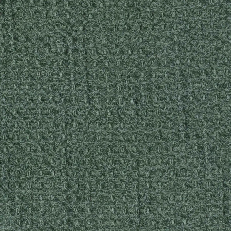 Полотенце кухонное, 40х60 см, 3 шт, хлопок, зеленое/молочное, Олень/Клетка, Woodland story, image-8