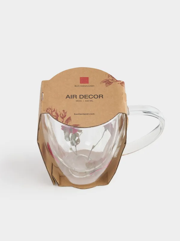 Кружка, 330 мл, с сухоцветами, Air decor, image-4