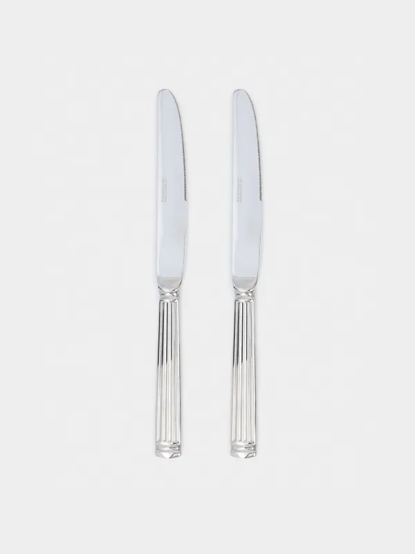Нож столовый, 2 шт, сталь, Полосы, Manresa, image-0
