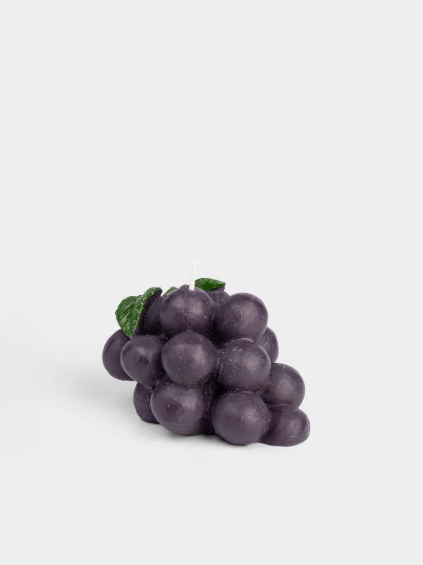 Свеча, 9x5 см, Виноград, Fruit shape, image-1