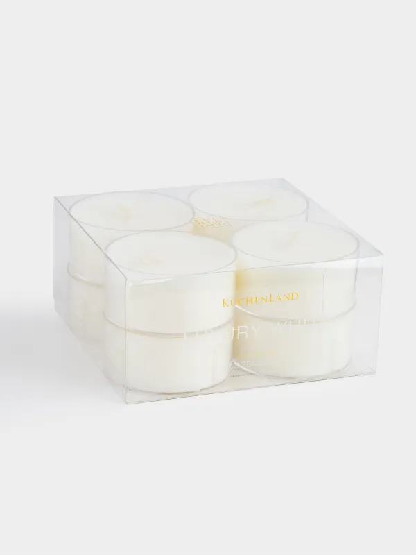 Свеча ароматическая, 6 см, 8 шт, чайная, Cinnamon, Luxury white, image-5