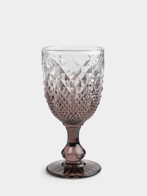 Бокал-кубок для вина, 300 мл, стекло Р, коричневый градиент, Veneto color, image-0