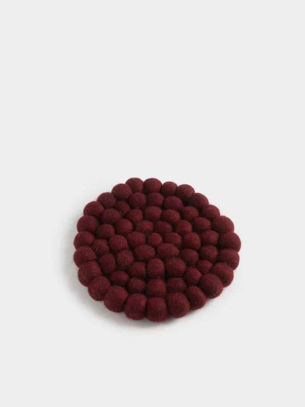 Подставка под горячее, 20 см, Wool bubbly, image-3