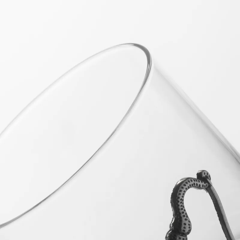 Стакан для виски, 10 см, 340 мл, стекло/металл, серебристый, Стрелец, Zodiac, image-3