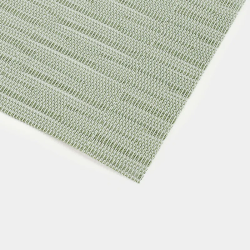 Салфетка под приборы, 30х45 см, ПВХ/полиэстер, прямоугольная, ментоловая, Solid, image-1