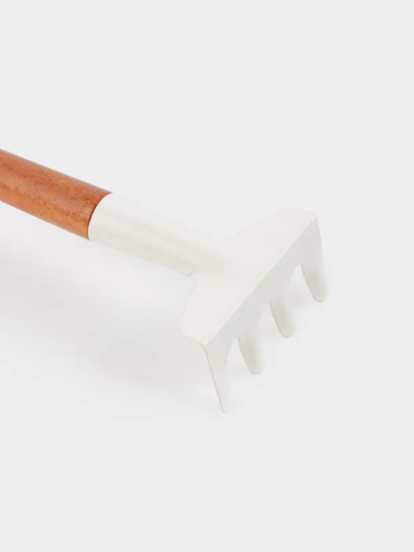 Набор инструментов для комнатных растений, 17/21 см, 2 пр, металл/дерево, молочный, Gardening, image-3