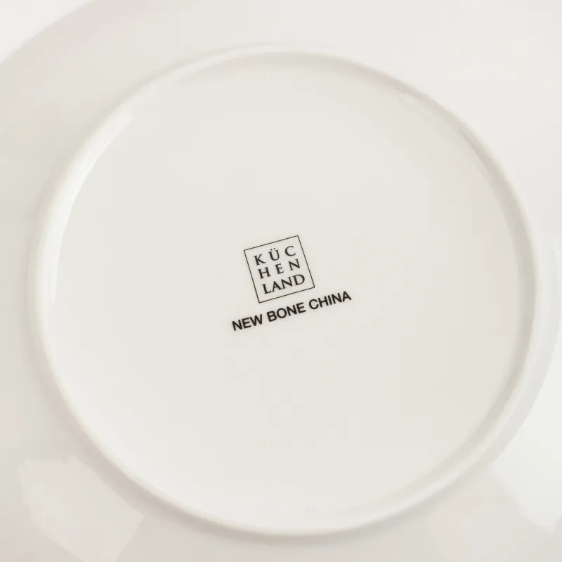 Тарелка закусочная, 23 см, 2 шт, фарфор N, молочная, Абстрактные лица, Face, image-6