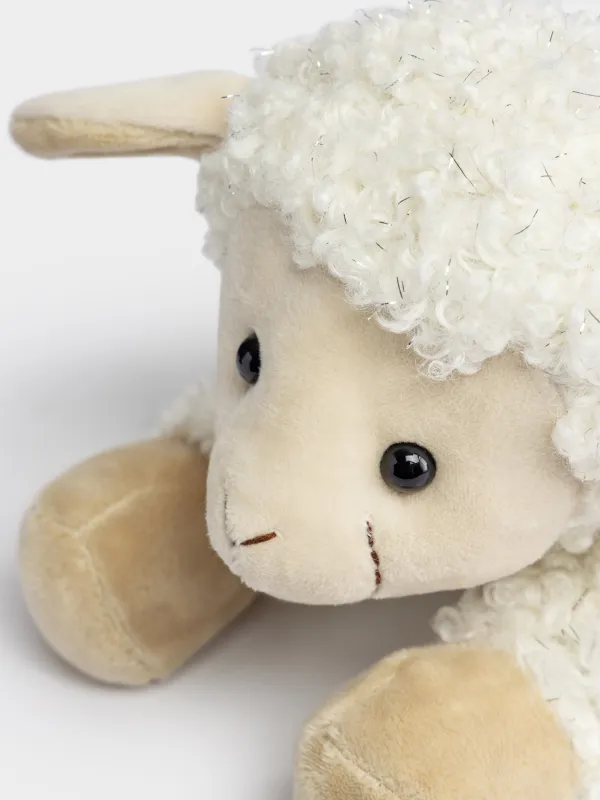 Игрушка, 28 см, мягкая, Овечка, Lamb toy, image-1