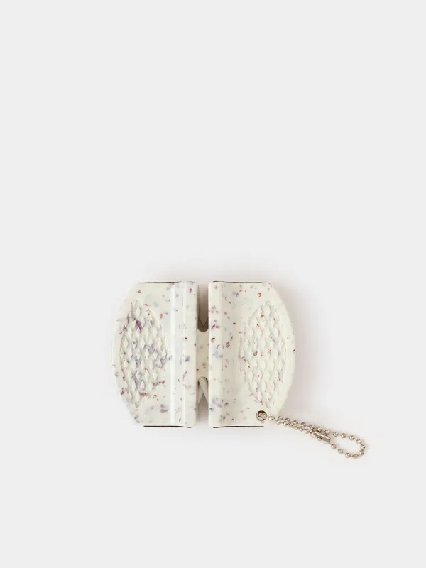 Точило для ножей, 7 см, пластик/сталь, молочное, Accessories, image-2