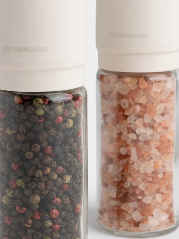Мельница для специй, 17 см, 2 шт, механическая, Соль/Перец, Spices, image-2