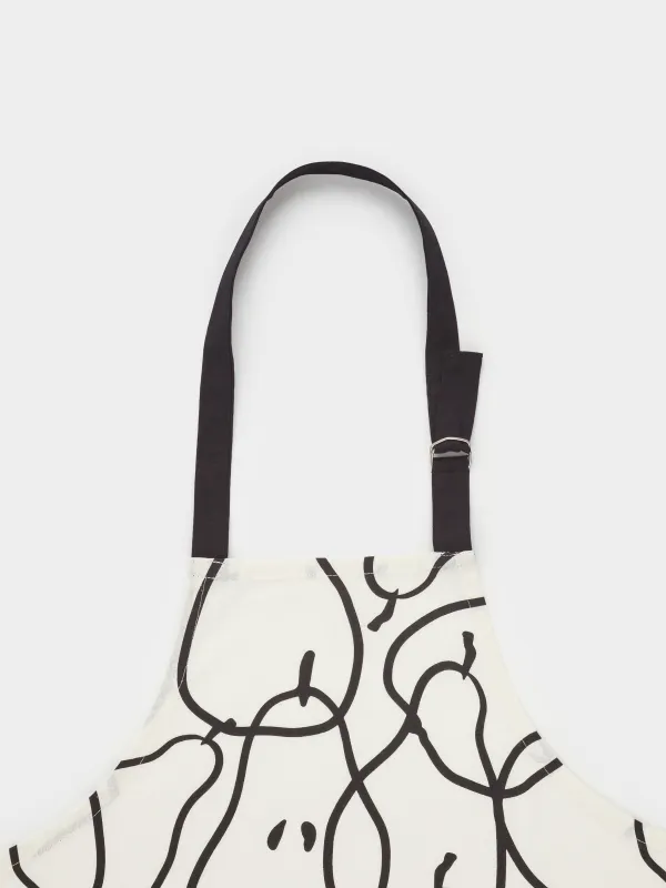 Фартук, 65х85 см, хлопок, бежевый, Груши, Fruit garden, image-1