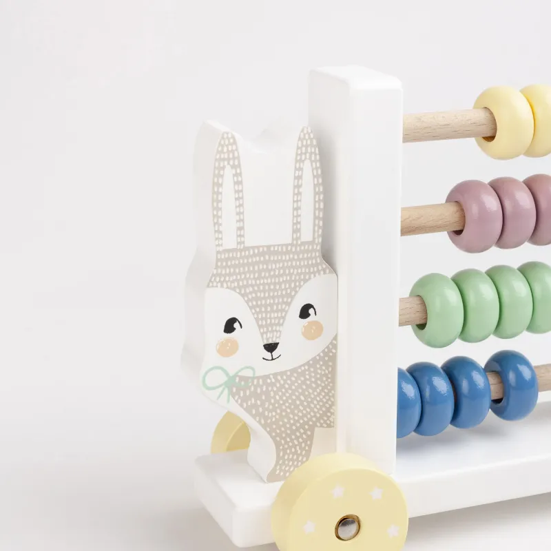 Игрушка развивающая, 20 см, Счеты на колесах, Kiddy, image-3