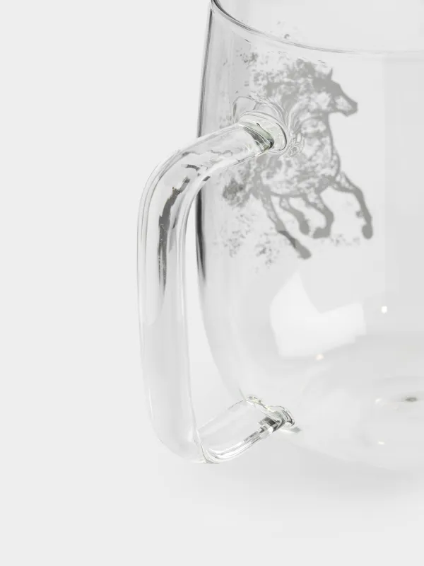 Кружка, 700 мл, Лошади, Horse silver, image-3