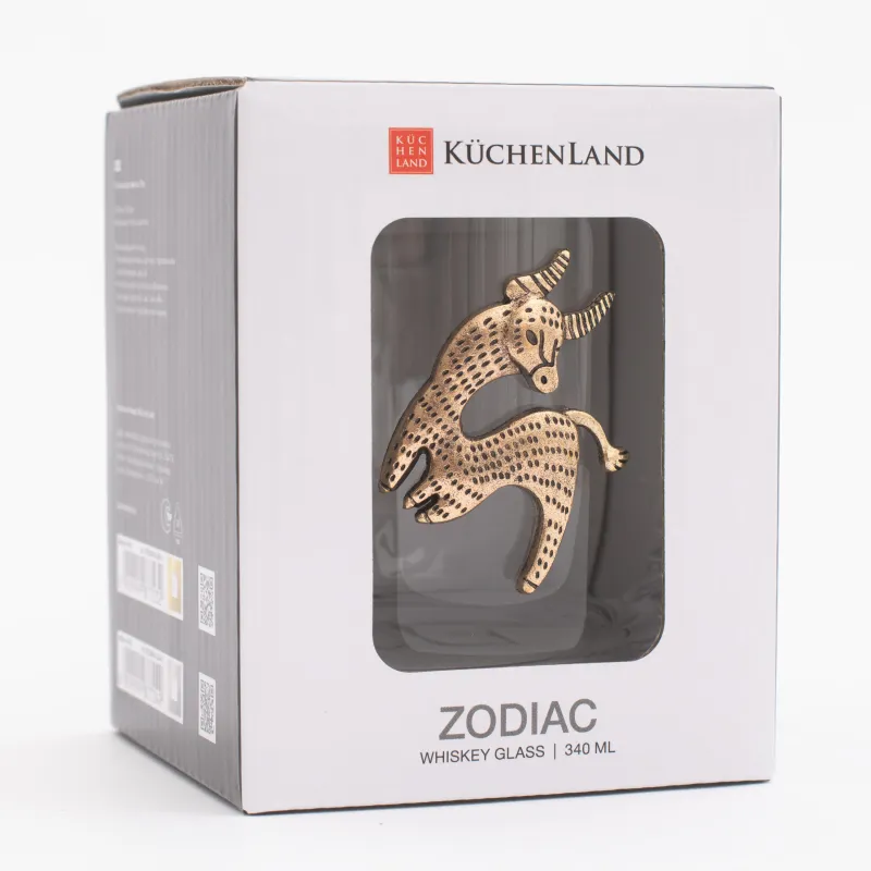 Стакан для виски, 340 мл, Телец, Zodiac, image-5