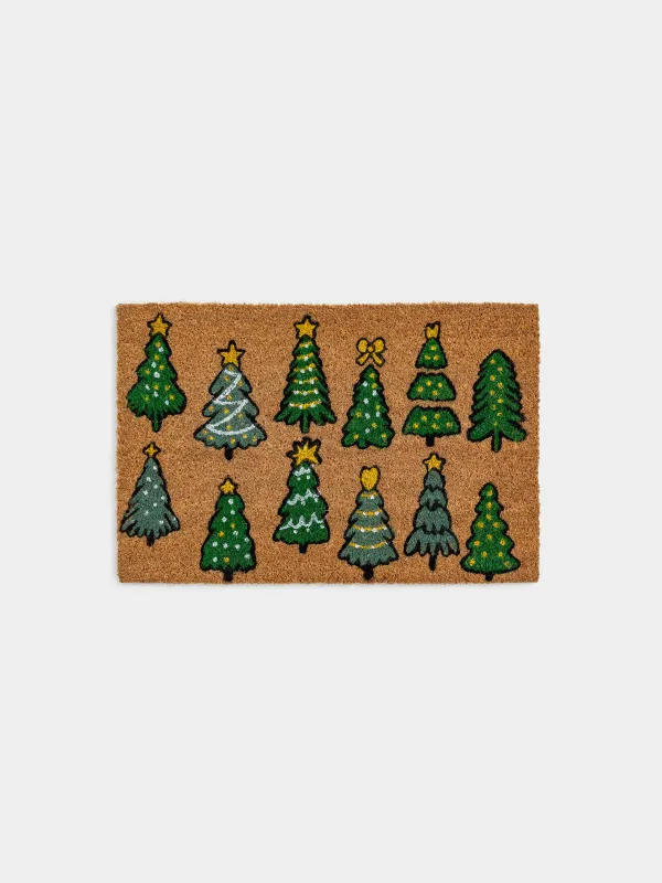 Коврик придверный, 40х60 см, кокос/ПВХ, Door fir, image-0