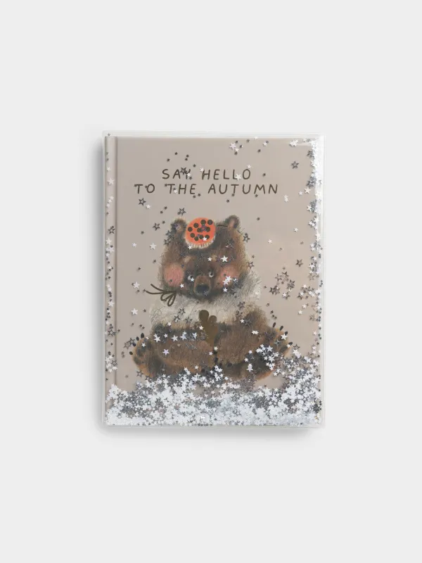 Блокнот для записей, 15х20 см, 80 л, Медведь, Bear, image-0