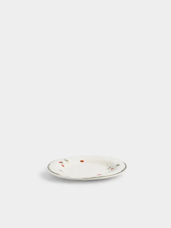 Тарелка закусочная, 23 см, Земляника, Strawberry crumple, image-3