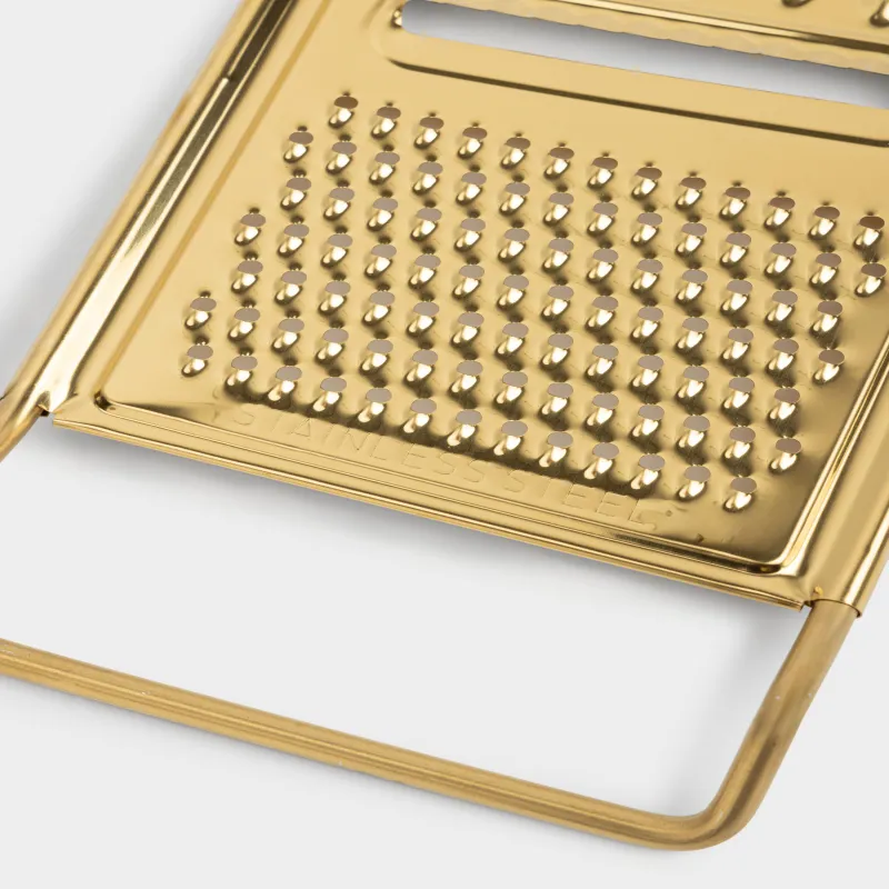 Терка, 30 см, сталь, золотистая, Classic gold, image-2