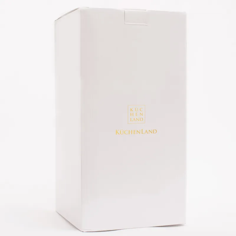 Ваза для цветов, 29 см, стекло Р, Узоры, Gala, image-5