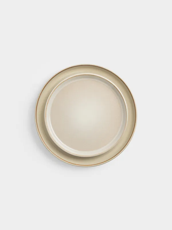 Сервиз обеденный, 6 перс, 18 пр, керамика R, бежевый, Velir, image-2