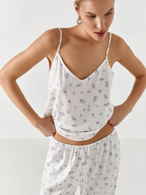 Топ, бело-голубой, Tesia, image-6