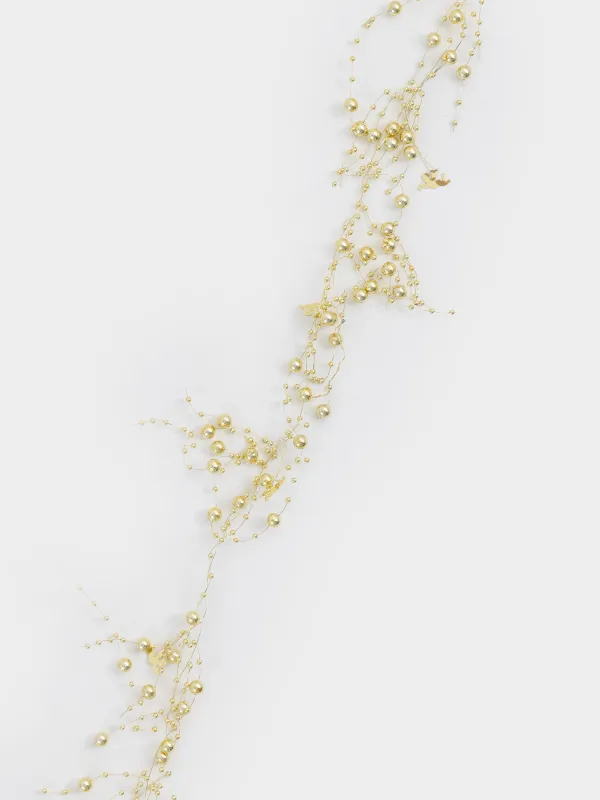 Ветка-гирлянда декоративная, 2 м, пластик/металл, Balls decor, image-3