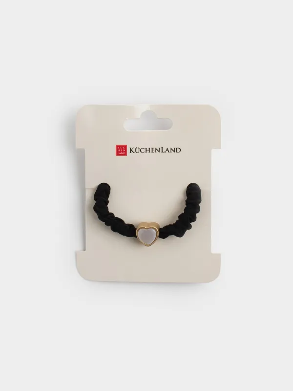 Резинка для волос, Сердце, Silk, image-3