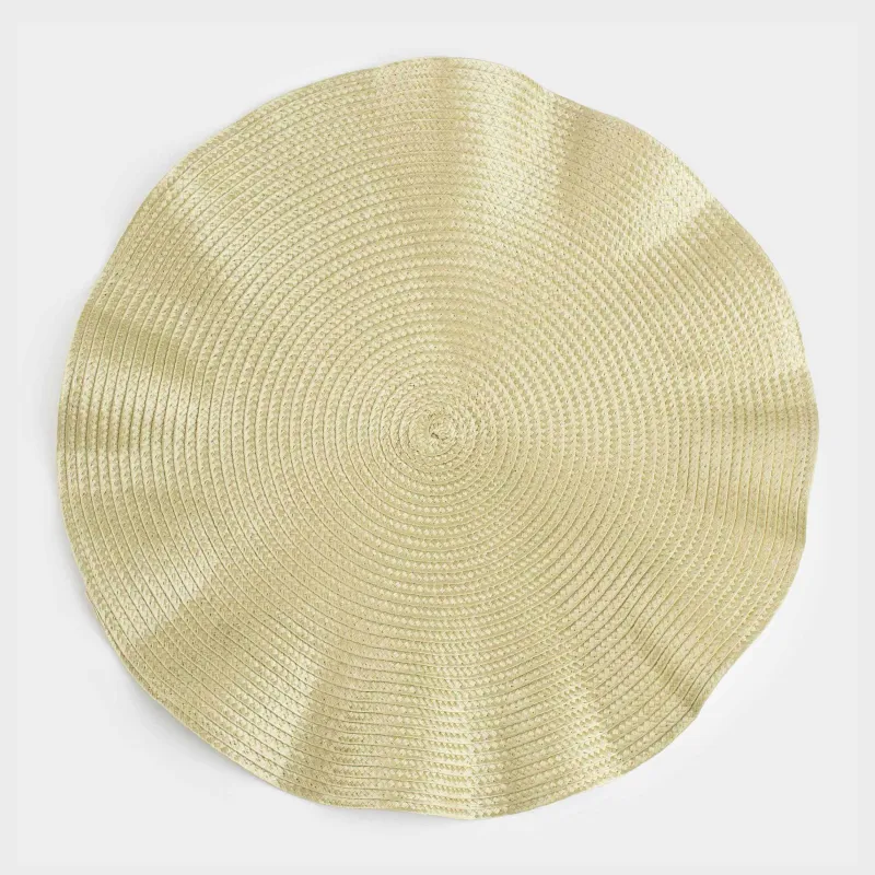 Салфетка под приборы, 38 см, Волнистые края, Circle wave