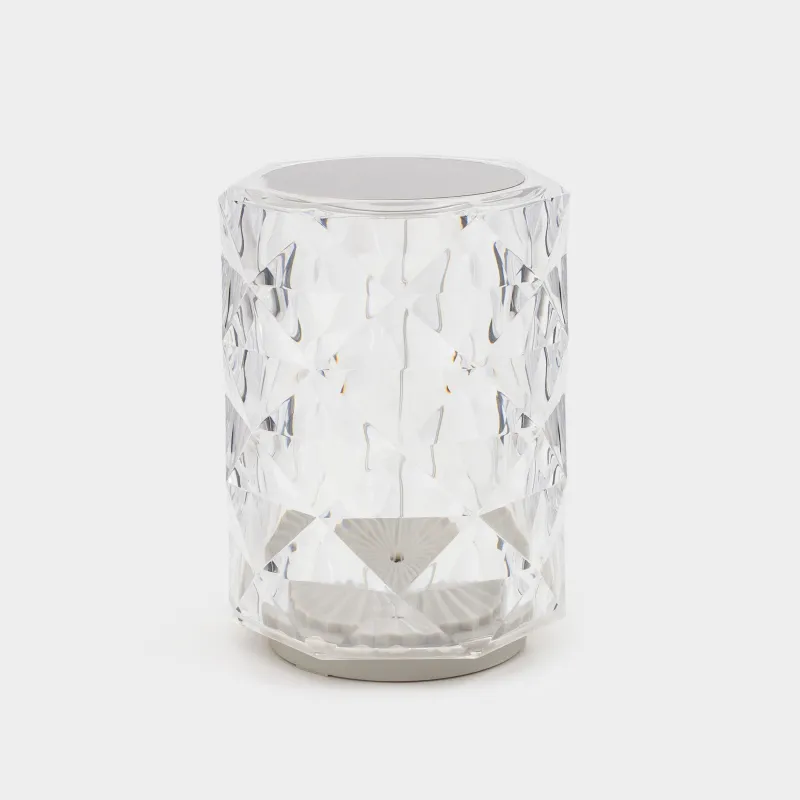 Светильник сенсорный, 13 см, беспроводной, пластик/металл, Ромб, Rhomb