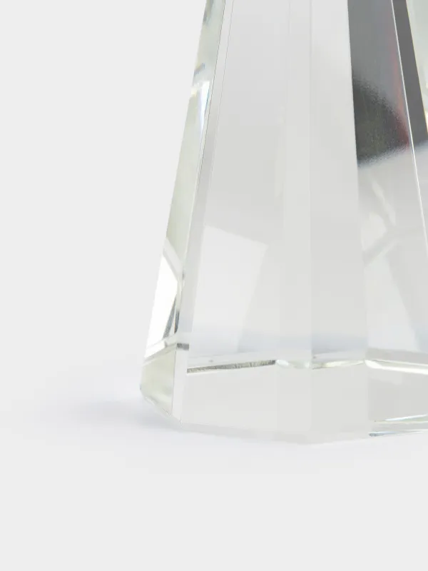 Подсвечник, 15 см, для цилиндрической/тонкой свечи, Lux crystal, image-1