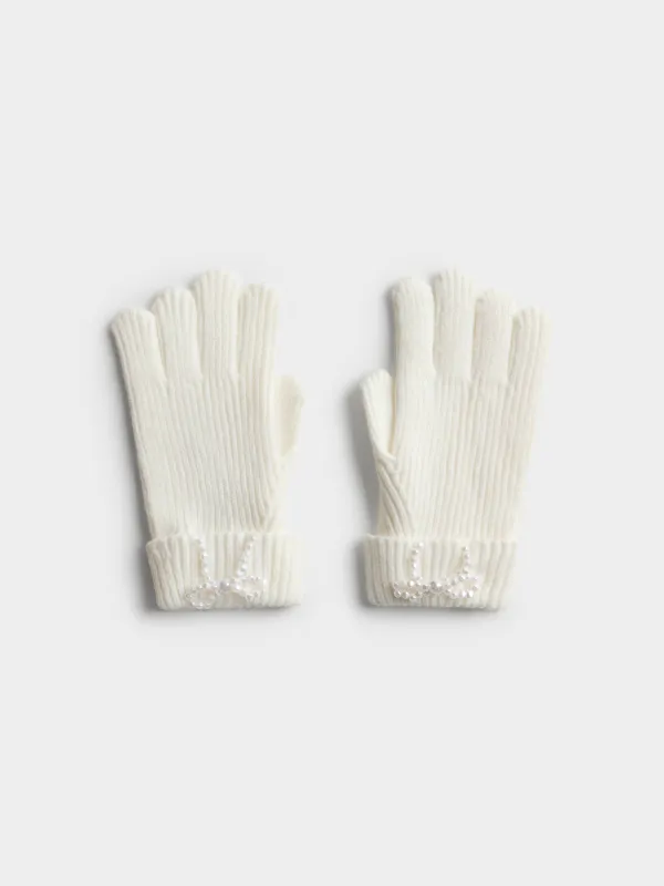 Перчатки с аппликацией из бусин, Knoten, image-0