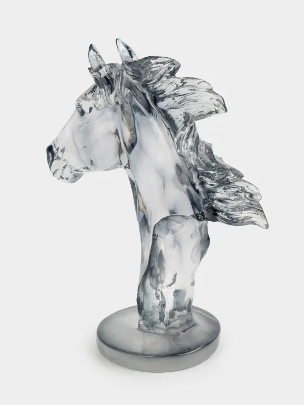 Статуэтка, 22 см, Голова лошади, Horse color, image-3