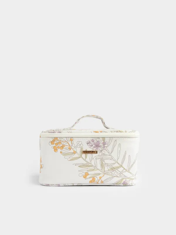 Косметичка, 23х13 см, с ручкой, Мимоза, Isadora, image-0