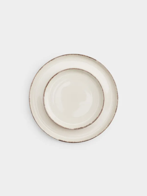 Сервиз обеденный, на 4 персоны, 12 предметов, в крапинку, Speckled glaze, image-2