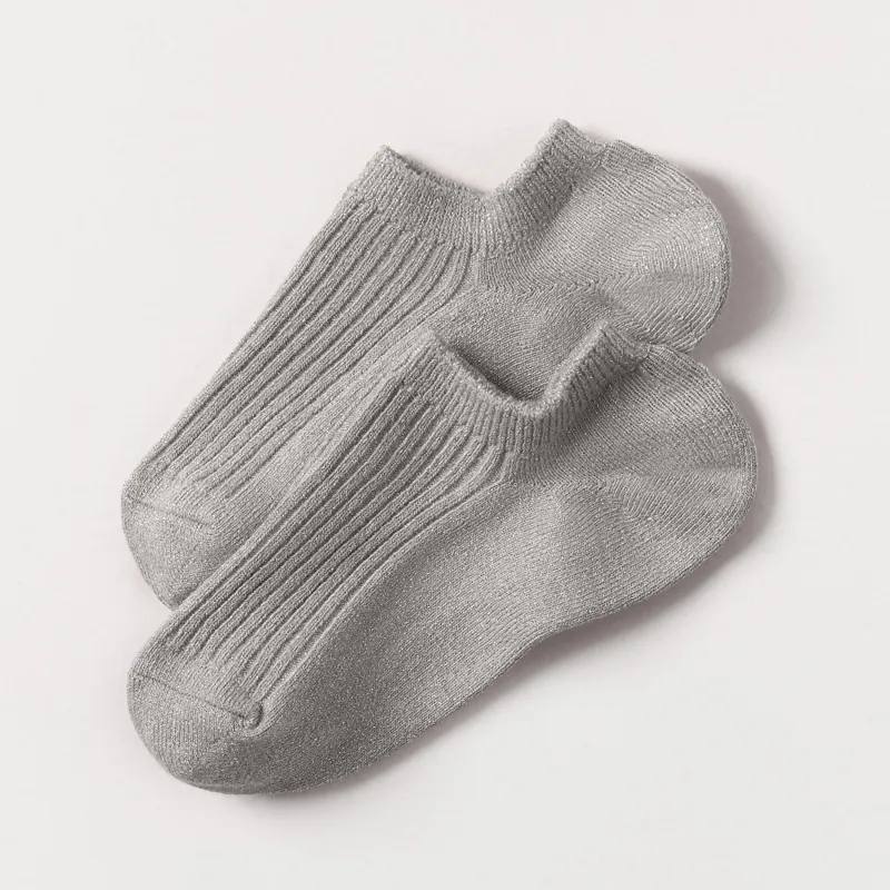 Носки женские, светло-серые, Glint