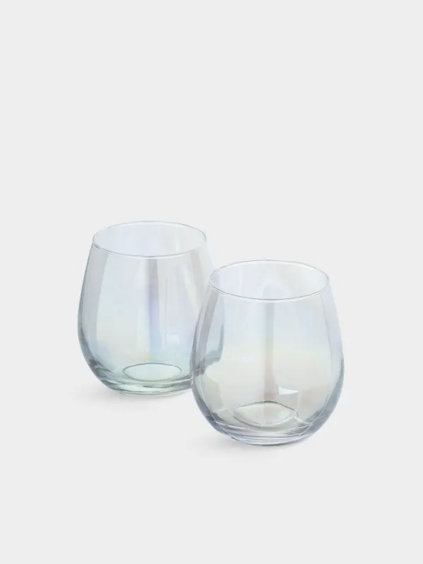 Стакан, 350 мл, 2 шт, с перламутром, Floyd polar, image-1
