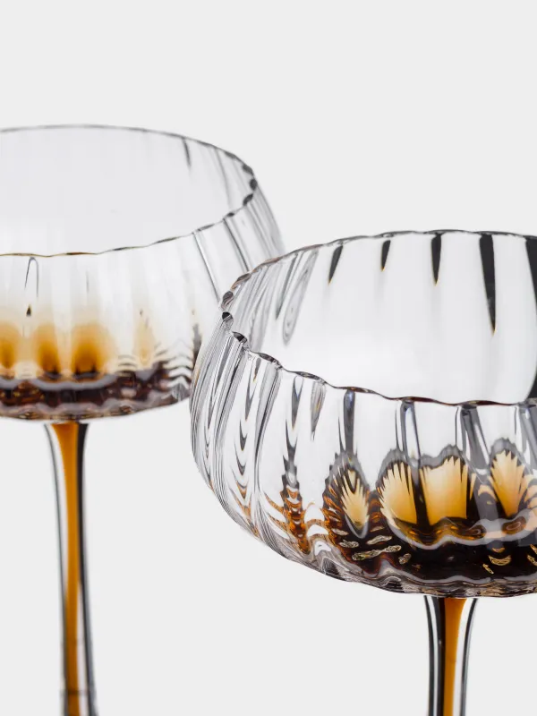 Бокал-креманка для шампанского, 2 шт, с градиентом, Felino, image-2