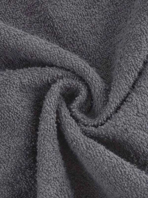 Полотенце кухонное, 30х60 см, 2 шт, хлопок, бежевое/темно-серое, Mong, image-3