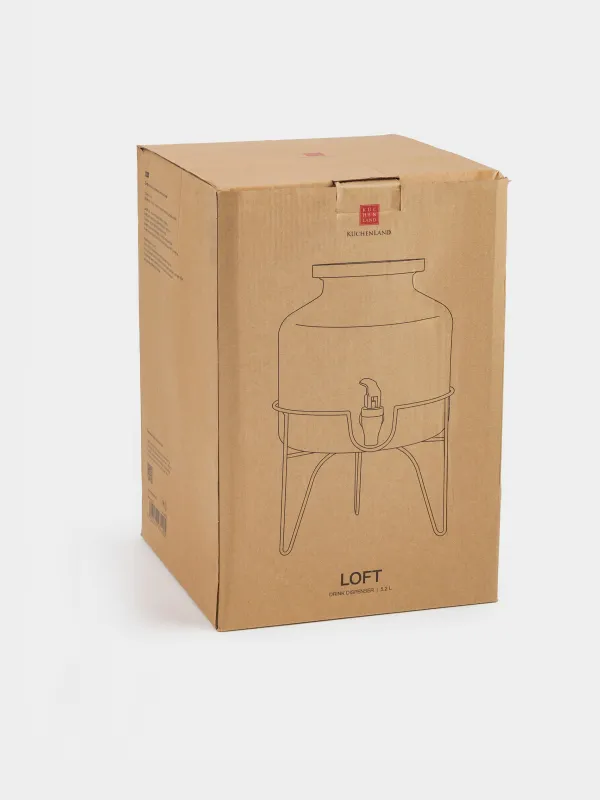Диспенсер для напитков, 5,2 л, Loft, image-5