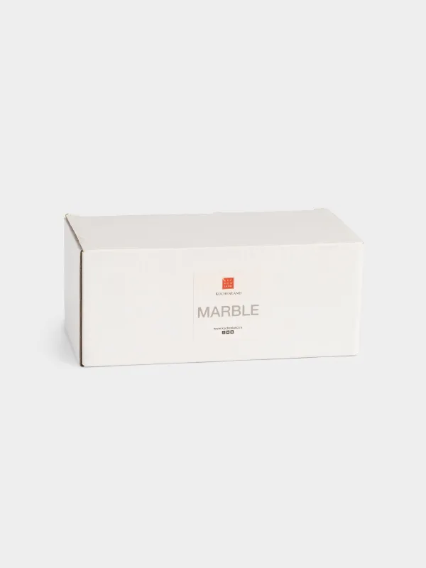 Емкость для специй, 6 см, 2 шт, с ложками, Marble, image-8