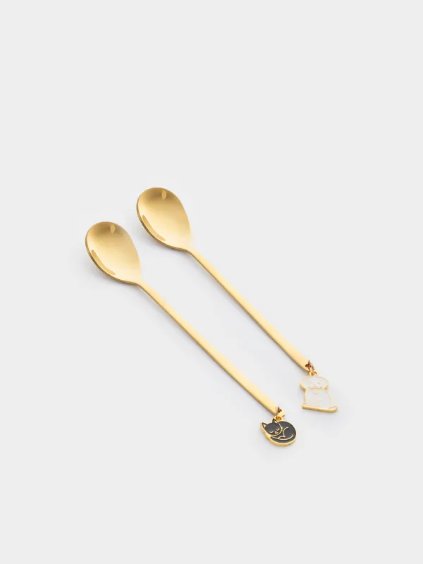 Ложка десертная, 14 см, Cat, image-1