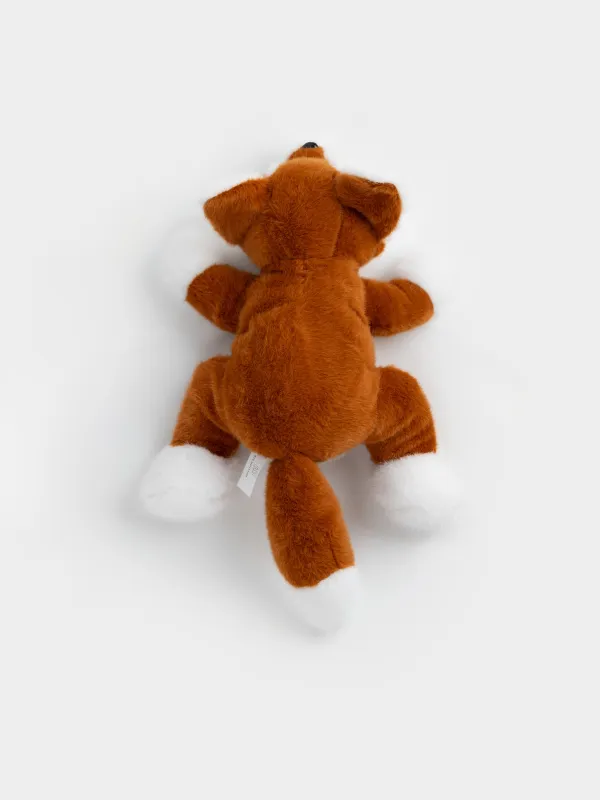 Игрушка, 46 см, мягкая, полиэстер, оранжево-белая, Лиса, Forest animals, image-3