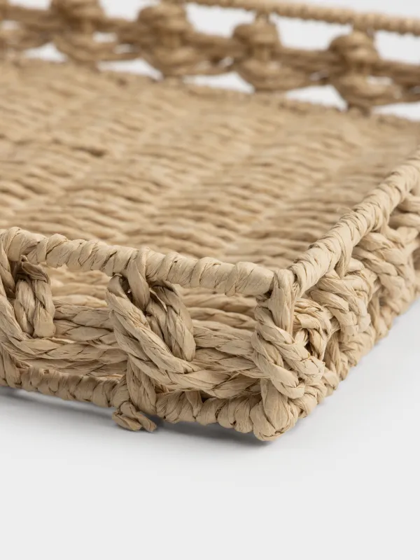 Поднос, 36х26 см, плетеный, Braided, image-1