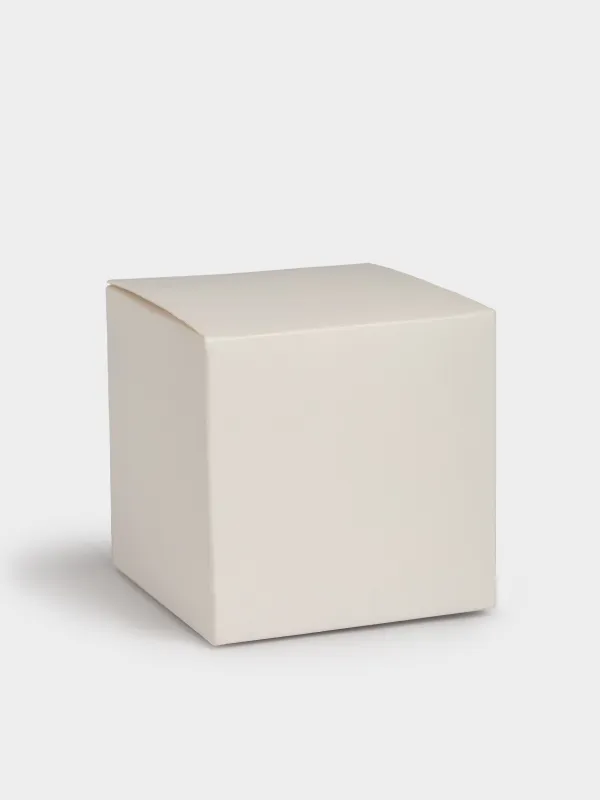 Свеча, 8x6 см, с блестками, молочно-золотистая, Домик, House shape, image-4