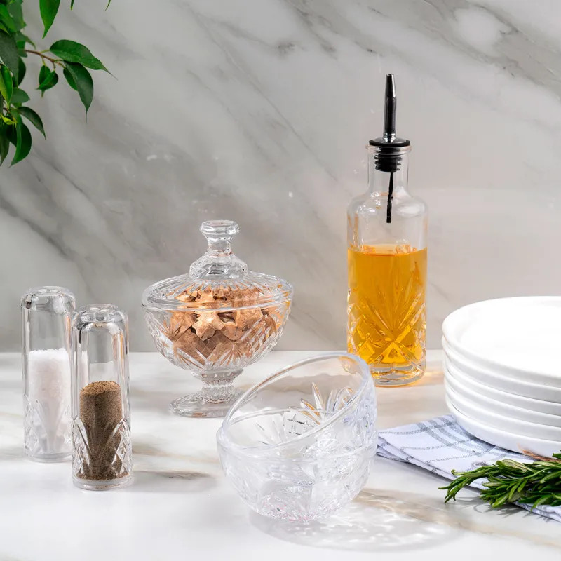 Набор для соли и перца, 11 см, стекло, Sabal, image-3