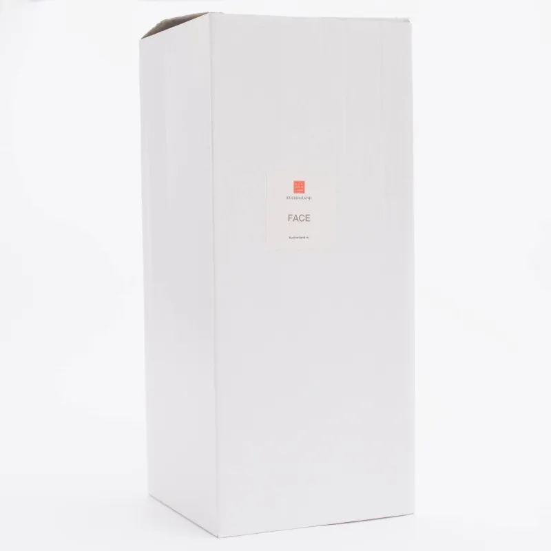 Ваза для цветов, 34 см, декоративная, Девушка в золотистых сережках, Face, image-4