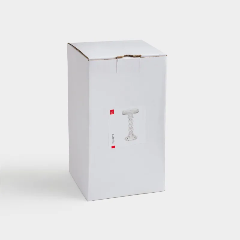 Подсвечник, 16 см, для цилиндрической/тонкой свечи, на ножке, разборный, стекло Р, Ribby, image-6