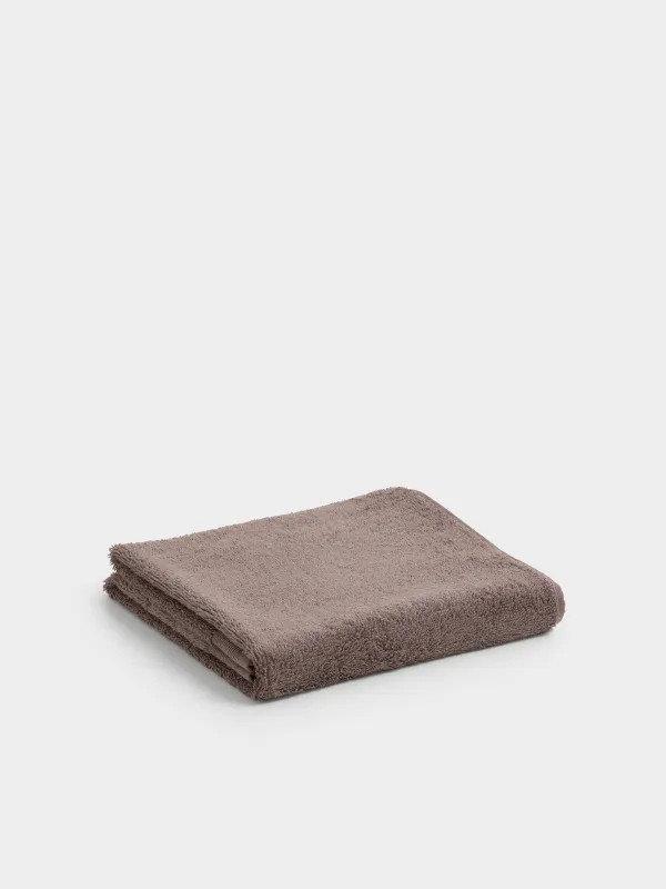 Полотенце, 70х140 см, хлопок, коричневое, Gentle cotton, image-0
