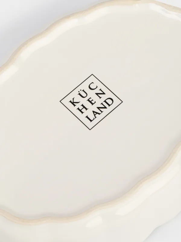 Набор для выпечки, 2 пр, форма/лопатка, керамика/силикон, Нарциссы, Bloome, image-4