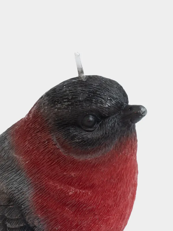 Свеча, 13х9 см, красная, Птица, Shape candle, image-3